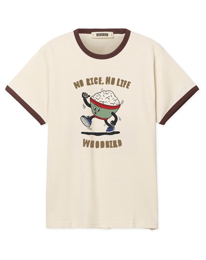 Woodbird - WBCaro Life T-shirt - Off White